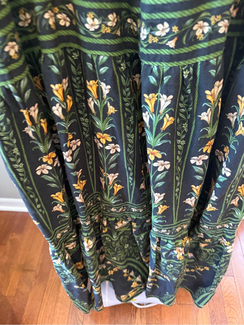 Farm Rio Flowers Arch Sleeveless Maxi Dress - Picture 5 of 9